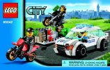 Bauanleitungen LEGO - City - 60042 - Polizei-Verfolgung: Page 1