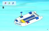 Bauanleitungen LEGO - City - 60045 - Polizei-Boot-Transporter: Page 11