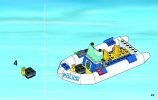 Bauanleitungen LEGO - City - 60045 - Polizei-Boot-Transporter: Page 23