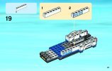 Bauanleitungen LEGO - City - 60045 - Polizei-Boot-Transporter: Page 21