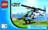 Bauanleitungen LEGO - City - 60049 - Polizei-Hubschrauber-Transporter: Page 1