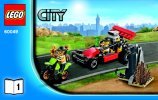 Bauanleitungen LEGO - City - 60049 - Polizei-Hubschrauber-Transporter: Page 1