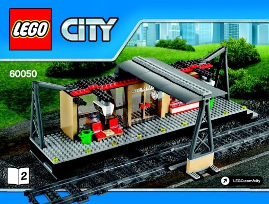 Bauanleitungen LEGO - City - 60050 - Bahnhof: Page 1