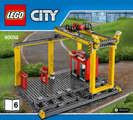 Bauanleitungen LEGO - City - 60052 - Güterzug: Page 1