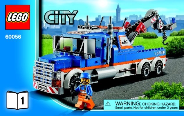 Bauanleitungen LEGO - City - 60056 - Abschleppwagen: Page 1