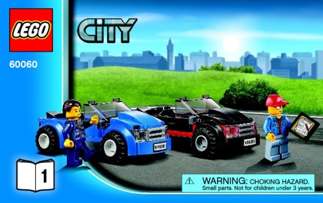 Bauanleitungen LEGO - City - 60060 - Autotransporter: Page 1