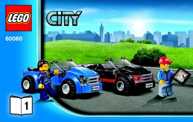 Bauanleitungen LEGO - City - 60060 - Autotransporter: Page 1