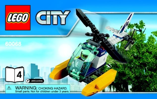 Bauanleitungen LEGO - City - 60068 - Banditenversteck im Sumpf: Page 1