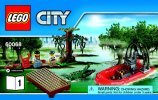 Bauanleitungen LEGO - City - 60068 - Banditenversteck im Sumpf: Page 1