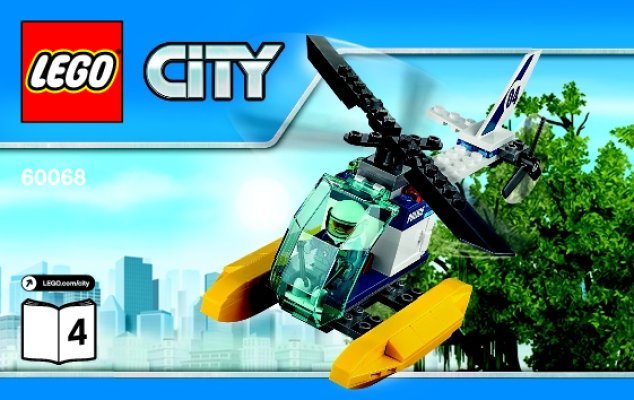 Bauanleitungen LEGO - City - 60068 - Banditenversteck im Sumpf: Page 1