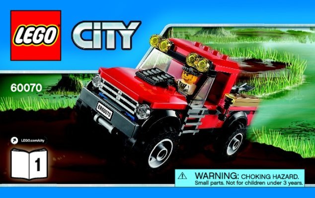 Bauanleitungen LEGO - City - 60070 - Verfolgungsjagd mit dem Wasserflugzeug: Page 1