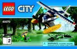 Bauanleitungen LEGO - City - 60070 - Verfolgungsjagd mit dem Wasserflugzeug: Page 1