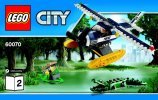 Bauanleitungen LEGO - City - 60070 - Verfolgungsjagd mit dem Wasserflugzeug: Page 1