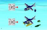 Bauanleitungen LEGO - City - 60070 - Verfolgungsjagd mit dem Wasserflugzeug: Page 2