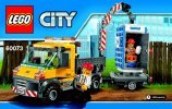 Bauanleitungen LEGO - City - 60073 - Baustellentruck: Page 1