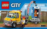 Bauanleitungen LEGO - City - 60073 - Baustellentruck: Page 1