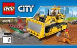 Bauanleitungen LEGO - City - 60074 - Bulldozer: Page 1