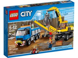 LEGO - City - 60075 - Bagger und Transportwagen