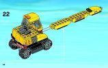 Bauanleitungen LEGO - City - 60075 - Bagger und Transportwagen: Page 46