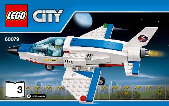 Bauanleitungen LEGO - City - 60079 - Weltraumjet mit Transporter: Page 1