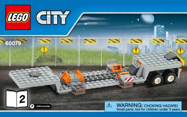 Bauanleitungen LEGO - City - 60079 - Weltraumjet mit Transporter: Page 1