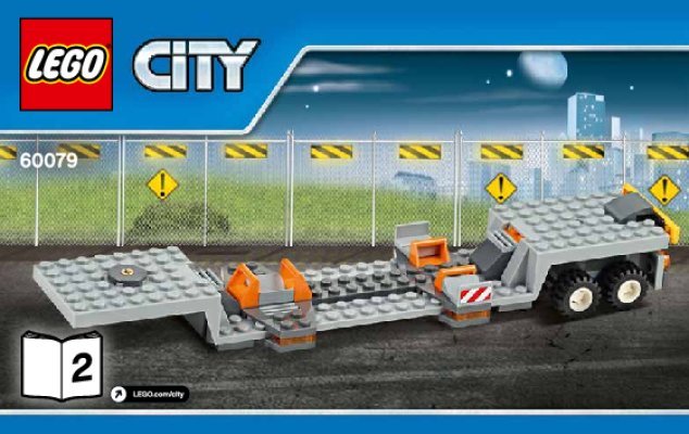 Bauanleitungen LEGO - City - 60079 - Weltraumjet mit Transporter: Page 1