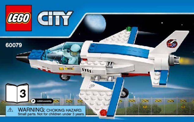 Bauanleitungen LEGO - City - 60079 - Weltraumjet mit Transporter: Page 1