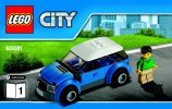 Bauanleitungen LEGO - City - 60081 - Pickup-Abschleppwagen mit Auto: Page 1