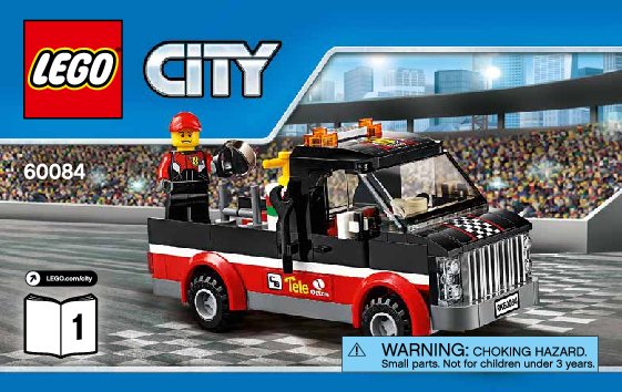 Bauanleitungen LEGO - City - 60084 - Rennmotorrad-Transporter: Page 1