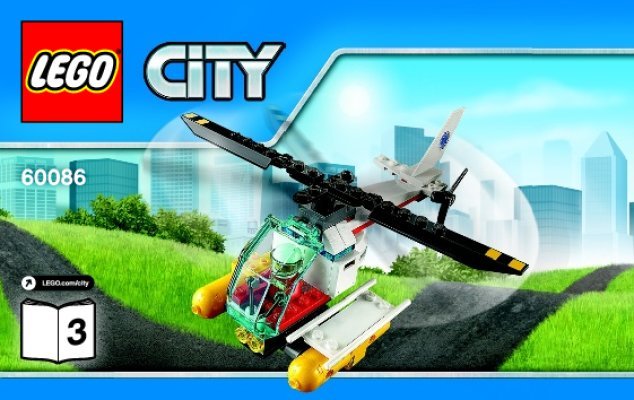 Bauanleitungen LEGO - City - 60086 - LEGO® City Starter-Set: Page 1