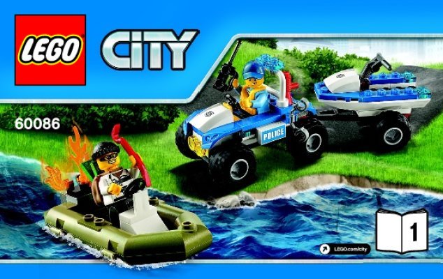 Bauanleitungen LEGO - City - 60086 - LEGO® City Starter-Set: Page 1