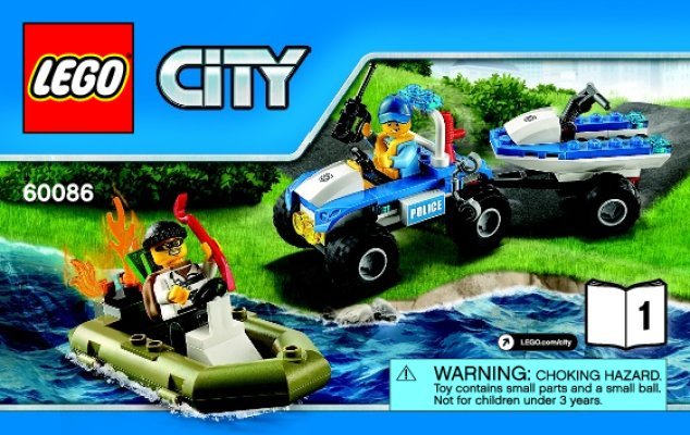 Bauanleitungen LEGO - City - 60086 - LEGO® City Starter-Set: Page 1