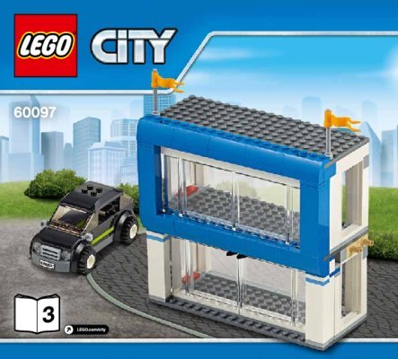 Bauanleitungen LEGO - City - 60097 - Stadtzentrum: Page 1