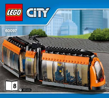 Bauanleitungen LEGO - City - 60097 - Stadtzentrum: Page 1