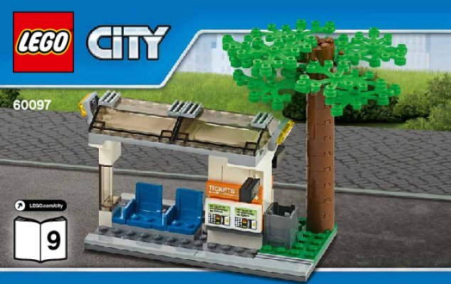 Bauanleitungen LEGO - City - 60097 - Stadtzentrum: Page 1