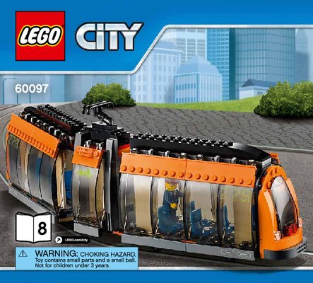 Bauanleitungen LEGO - City - 60097 - Stadtzentrum: Page 1