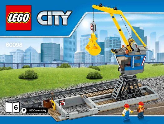 Bauanleitungen LEGO - City - 60098 - Schwerlastzug: Page 1