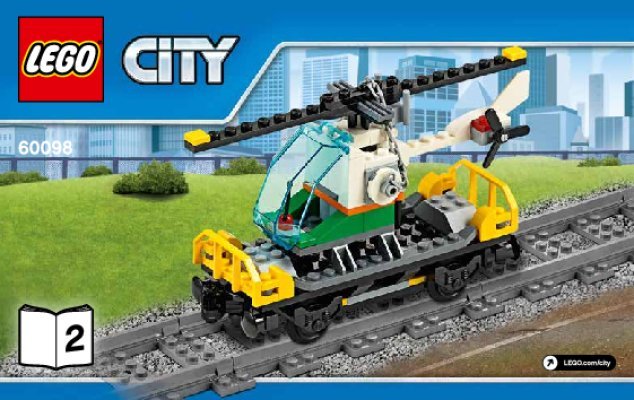 Bauanleitungen LEGO - City - 60098 - Schwerlastzug: Page 1