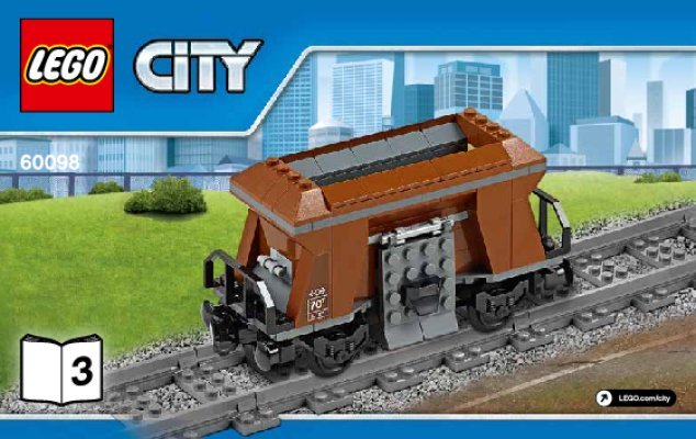 Bauanleitungen LEGO - City - 60098 - Schwerlastzug: Page 1