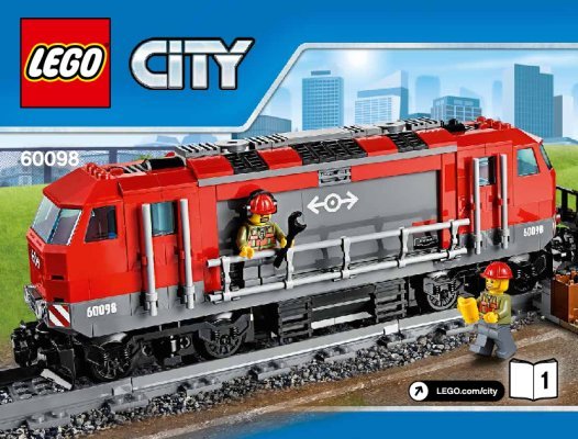 Bauanleitungen LEGO - City - 60098 - Schwerlastzug: Page 1