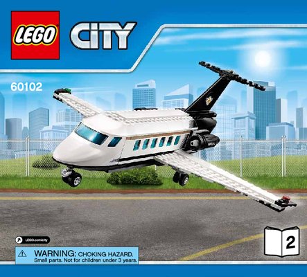 Bauanleitungen LEGO - City - 60102 - Flughafen VIP-Service: Page 1