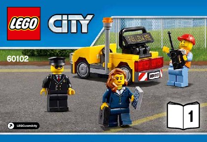 Bauanleitungen LEGO - City - 60102 - Flughafen VIP-Service: Page 1