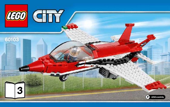 Bauanleitungen LEGO - City - 60103 - Große Flugschau: Page 1