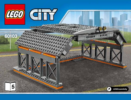 Bauanleitungen LEGO - City - 60103 - Große Flugschau: Page 1