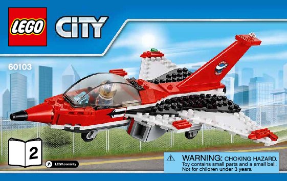 Bauanleitungen LEGO - City - 60103 - Große Flugschau: Page 1