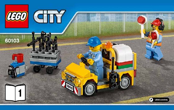 Bauanleitungen LEGO - City - 60103 - Große Flugschau: Page 1