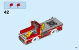 Bauanleitungen LEGO - City - 60107 - Feuerwehrfahrzeug mit fahrbarer Leiter: Page 53