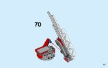 Bauanleitungen LEGO - City - 60107 - Feuerwehrfahrzeug mit fahrbarer Leiter: Page 73