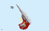 Bauanleitungen LEGO - City - 60107 - Feuerwehrfahrzeug mit fahrbarer Leiter: Page 76