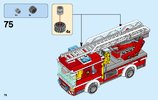 Bauanleitungen LEGO - City - 60107 - Feuerwehrfahrzeug mit fahrbarer Leiter: Page 78